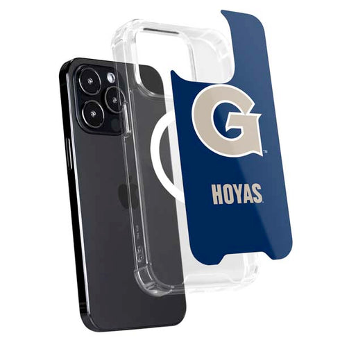 Georgetown University Large Logo iPhone 16 Pro MagSafe Case
